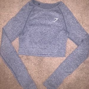 Gymshark long sleeve crop top